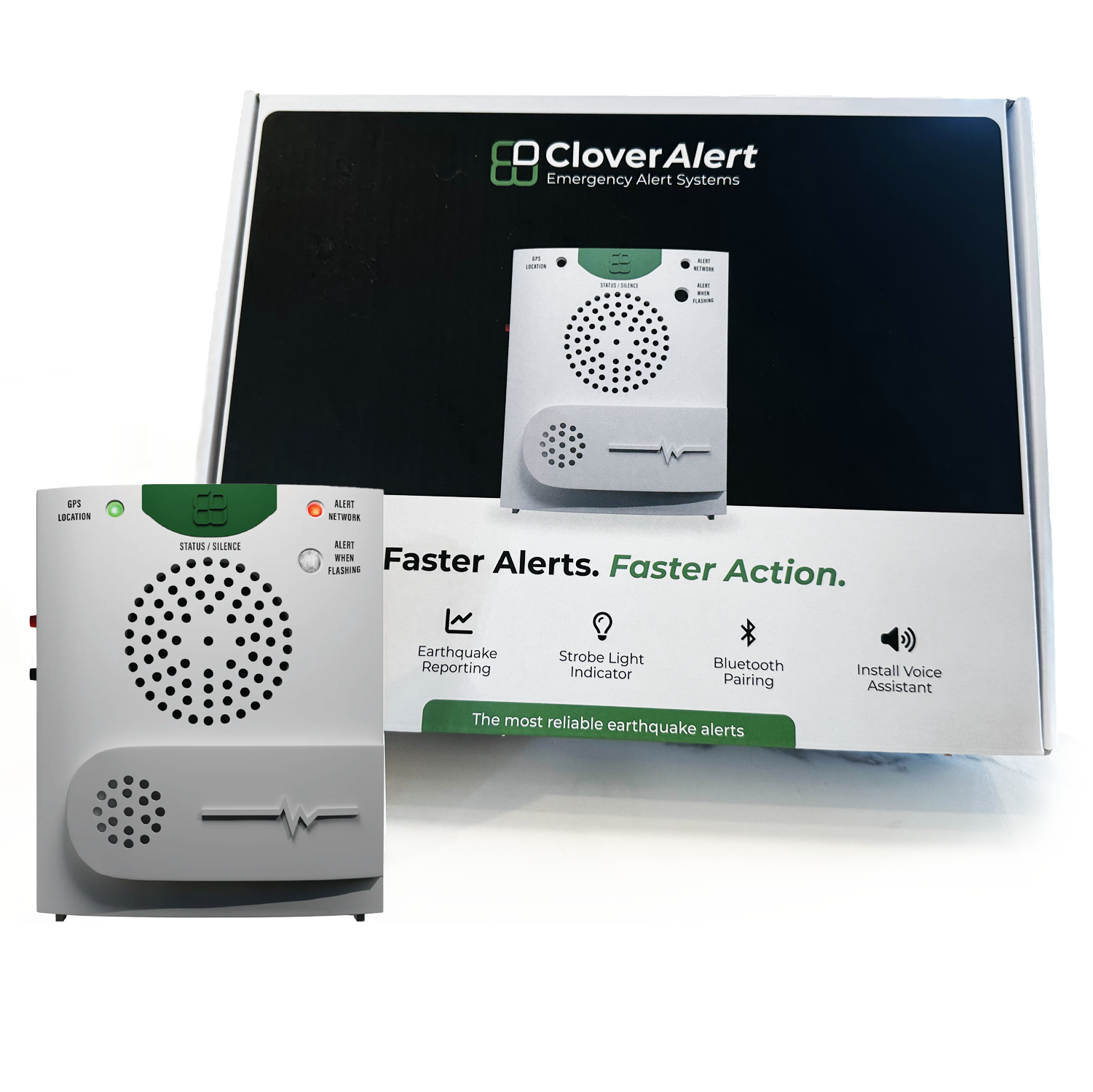 Clover Alert Earthquake Alerting Device