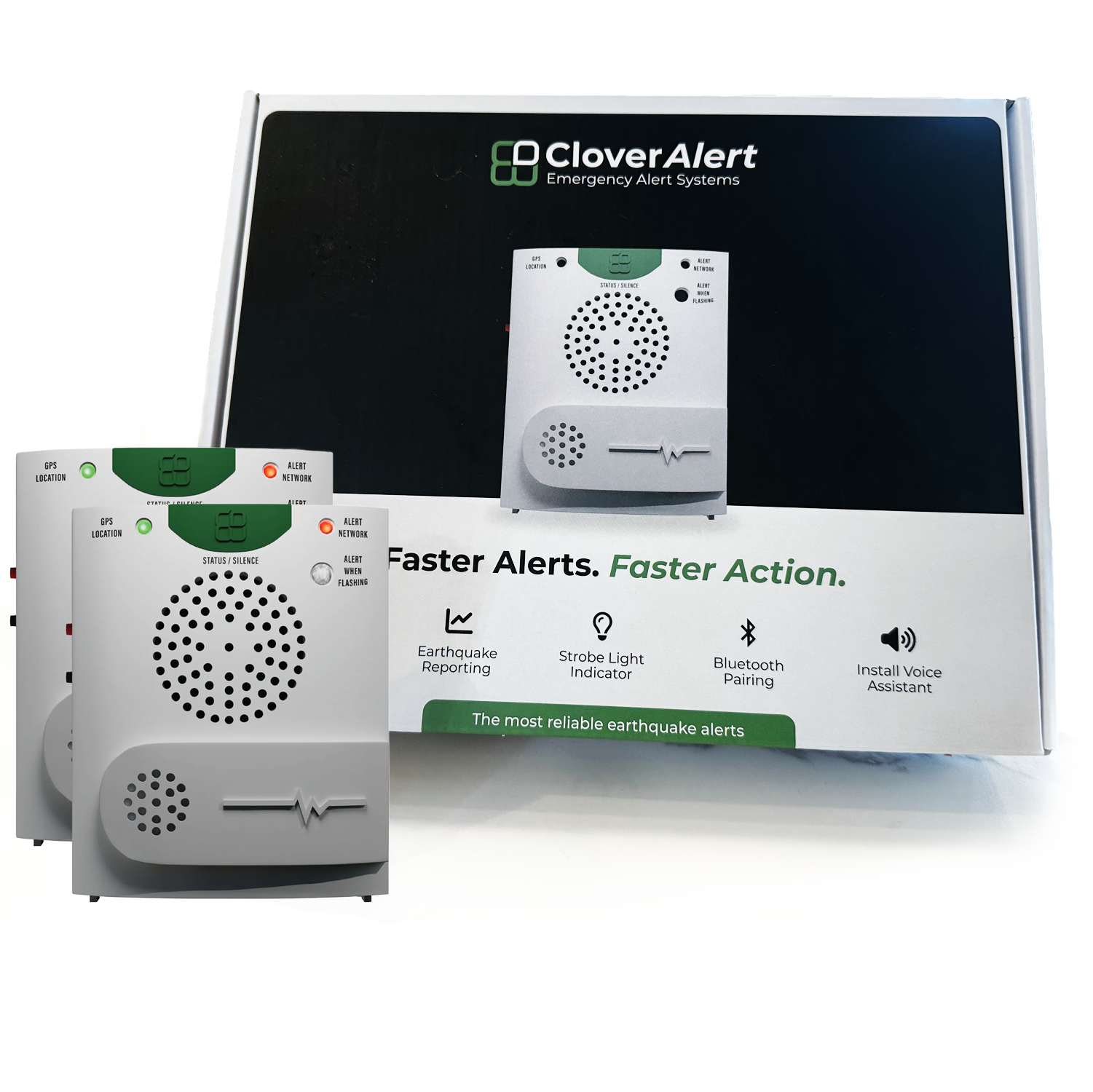 Clover Alert Earthquake Alerting Device