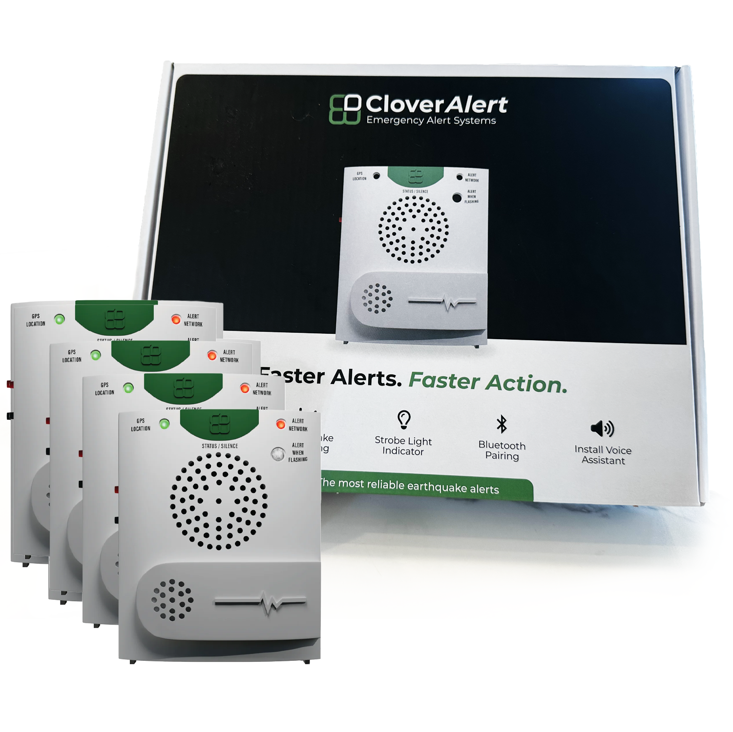 Clover Alert Earthquake Alerting Device